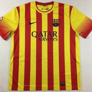 AUTHENTIC Nike FC Barcelona 2013–14 Away Jersey - Youth XL